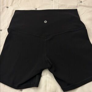 lululemon athletica Black Bike Shorts